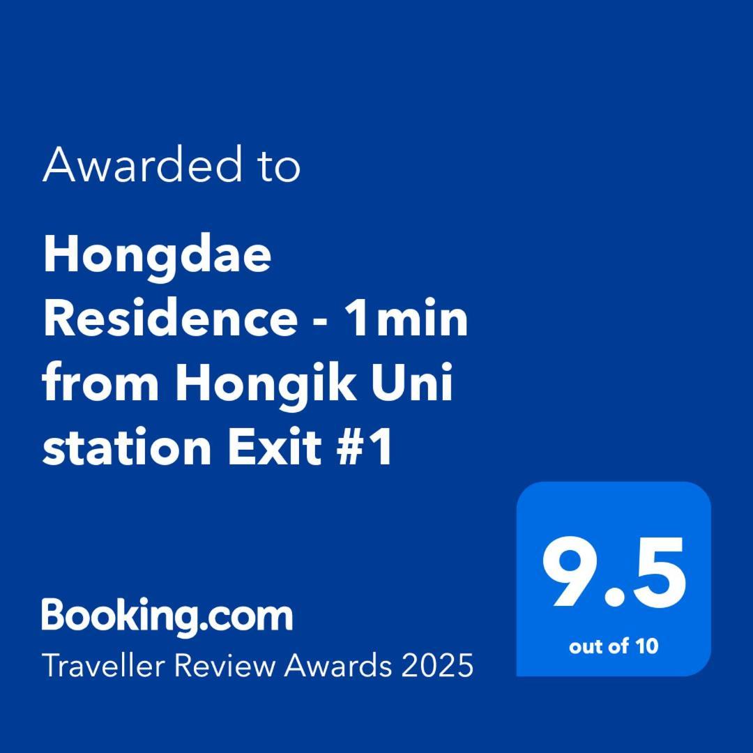 Hongdae Residence - 1Min From Hongik Uni Station Exit #1 Seul Esterno foto